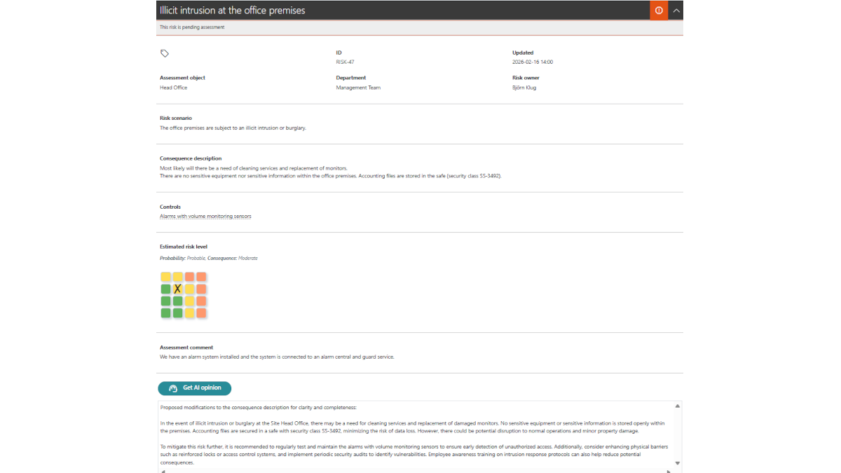 Riskhantering - med eller utan AI